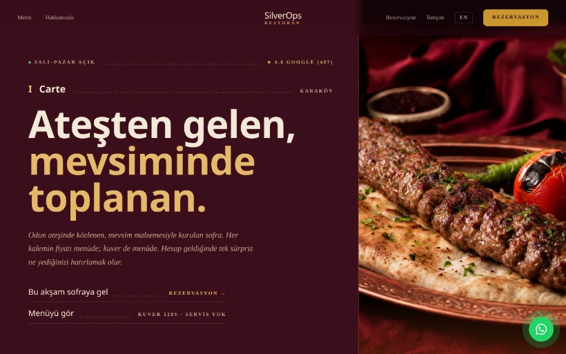 Restoran demo