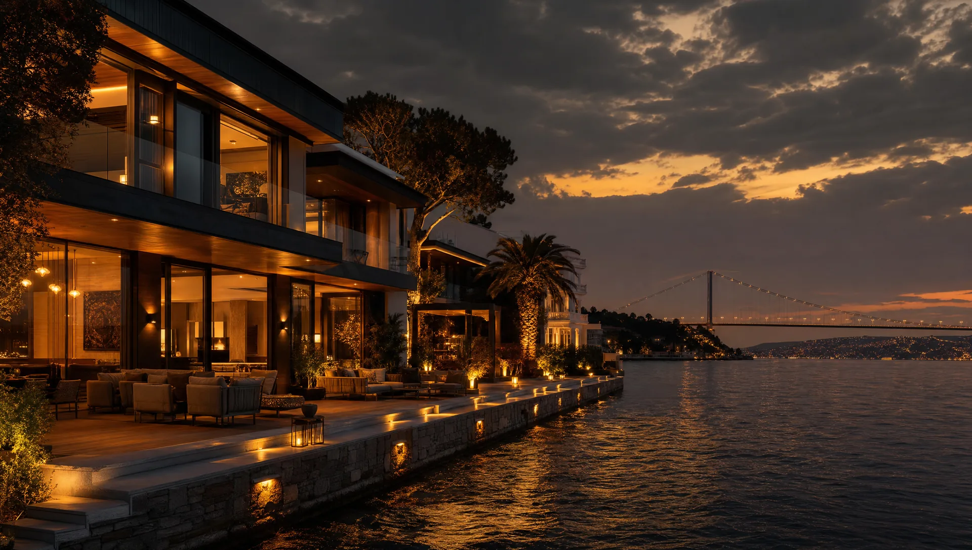 İstanbul Boğazı hava görünümü : SilverOps Gayrimenkul ölçüm zemini